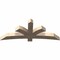 Ekena Millwork Davenport Smooth Timber Gable Bracket, Douglas Fir, 72"W x 30"H x 5 1/2"D x 5 1/2"F, 10/12 Pitch GBW072X30X0606DAV00SDF - alternate 5
